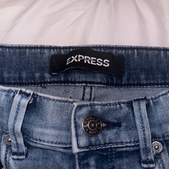 Express skinny jeans mid rise size 0 - Picture 3 of 6